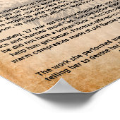 Ein Hund Inspirierte Florence Nightingale, Kranken Poster (Ecke)