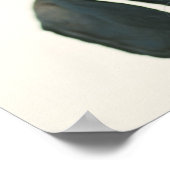 Ein Hund mit einem lustigen Hut Poster (Ecke)