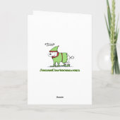 Ein Hundebrief an Weihnachten Weihnachten (Rückseite)