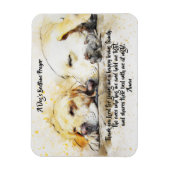 Ein Hundegebet im Zelt Magnet (Vertikal)