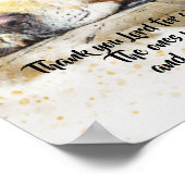 Ein Hundegebet im Zelt Poster (Ecke)