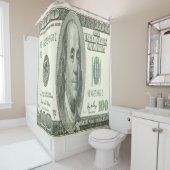 Ein Hundert Dollar Bill Duschvorhang (Beispiel)