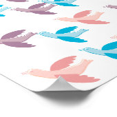 Ein Hundert Vögel-Poster Poster (Ecke)