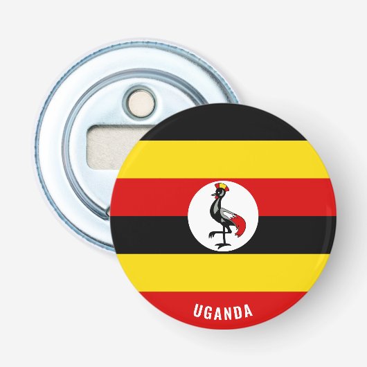 Ein Hurra an Uganda! Splendid Patriotic Flaschenöffner (Vorderseite)