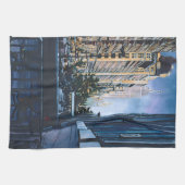 Ein Hush Moment in der Stadt Geschirrtuch (Horizontal)