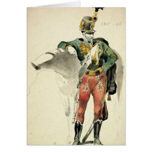 Ein Hussar des 9. Regiments