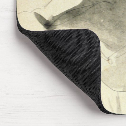 Ein Hussar des 9. Regiments Mousepad (Ecke)