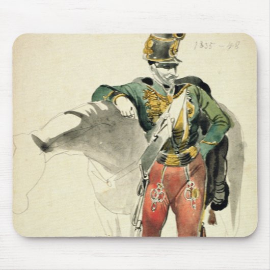 Ein Hussar des 9. Regiments Mousepad (Vorne)