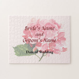Ein Hydrangea-Cluster Hochzeitsprodukte Puzzle