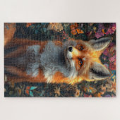 Ein hyperrealistischer Fuchs Puzzle (Horizontal)