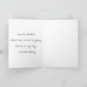 Ein Idealist. Karte (Innenseite)