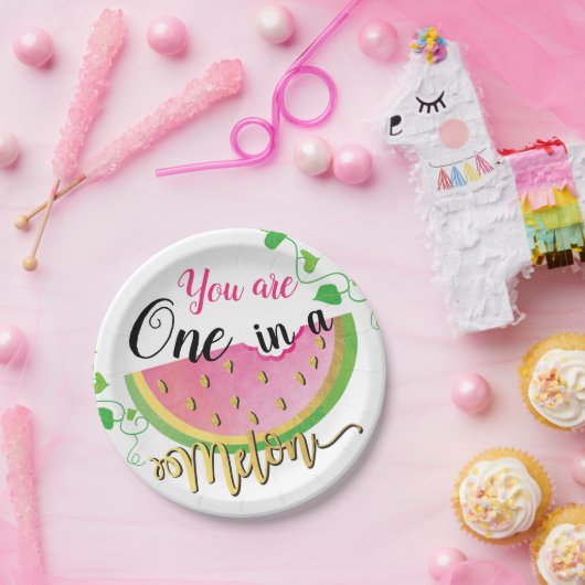 Ein im Teller eines (Party)