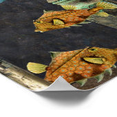 Ein imaginäres Unterwassererlebnis Poster (Ecke)