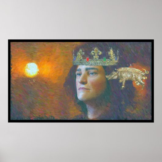 Ein Impressionist malt Richard III Poster (Vorne)