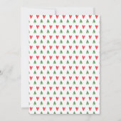 Ein in einem 1. Geburtstag des Einladung (Rückseite)