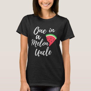 Ein in einem Melon Onkel Watermelon Design T-Shirt