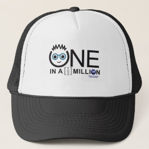 Ein in einer halben Million Logo - LKW-Hut Truckerkappe