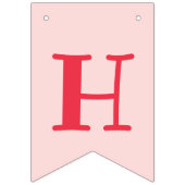 Ein in einer Melone-ersten Wimpelkette (Zweite Fahne)