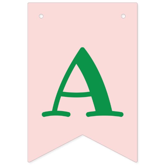 Ein in einer Melone-ersten Wimpelkette (Dritte Fahne)