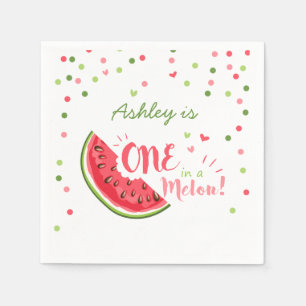 Ein in einer Melone Serviette