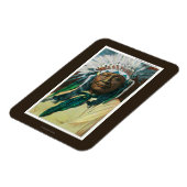 Ein indischer ChefportraitColorado Magnet (Linke Seite)