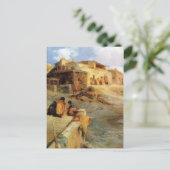 Ein indischer Pueblo Laguna New Mexico - 1906 Postkarte (Stehend Vorderseite)