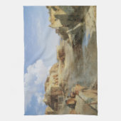 Ein indischer Pueblo, Laguna, New Mexico durch Mor Geschirrtuch (Vertikal)