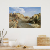 Ein indischer Pueblo, Laguna, New Mexico durch Mor Poster (Küche)