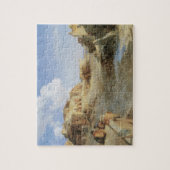 Ein indischer Pueblo, Laguna, New Mexico durch Mor Puzzle (Vertikal)