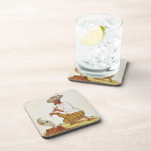 Ein indischer Schlangenbeschwörer mit einer Kobra, Getränkeuntersetzer (Rechte Seite)