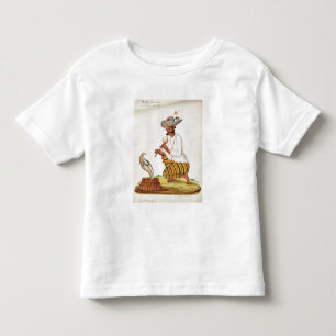 Ein indischer Schlangenbeschwörer mit einer Kobra Kleinkind T-shirt