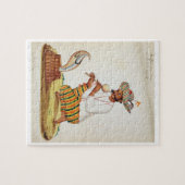 Ein indischer Schlangenbeschwörer mit einer Kobra, Puzzle (Horizontal)