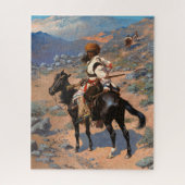 Ein indischer Trapper von Frederic Remington Puzzle (Vertikal)
