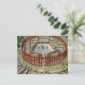 Ein indisches Dorf Postkarte (Stehend Vorderseite)