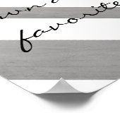 Ein individuelles Plakat fügt ein eigenes Zitat au (Ecke)