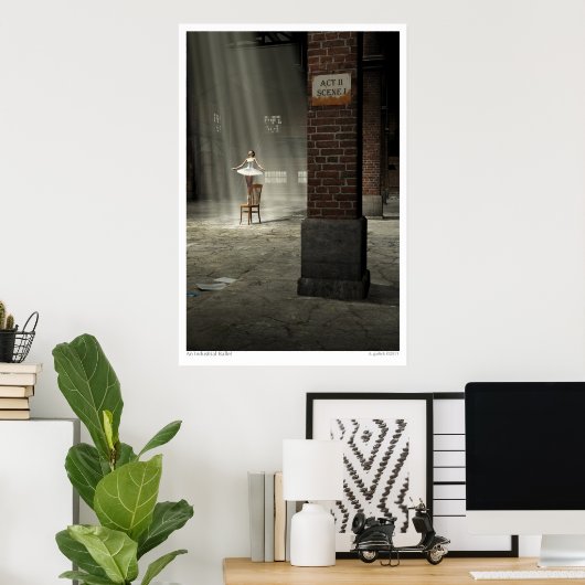 Ein industrielles Ballett Poster (Heimbüro)