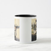 Ein Infanterie-Scout zielt auf seine Waffe Tasse (Zentrum)