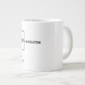 Ein Ingenieurprozess Jumbo-Tasse (Vorderseite Rechts)