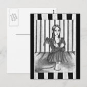 Ein inhaftierter Engel Postkarte (Vorne/Hinten)