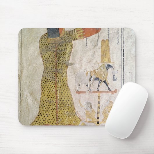 Ein Inmutef Priester, der ein Angebot macht Mousepad (Mit Mouse)