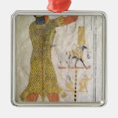 Ein Inmutef Priester, der ein Angebot macht Ornament Aus Metall (Vorne)