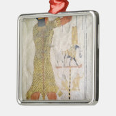 Ein Inmutef Priester, der ein Angebot macht Ornament Aus Metall (Links)