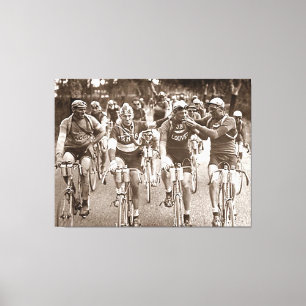 EIN INNIGES PORTRAIT DER TOUR DE FRANCE DER 1920ER LEINWANDDRUCK
