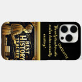 Ein Inspirierend Geschichtslehrer an der Tafel Case-Mate iPhone Hülle (Rückseite (Horizontal))