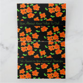 Ein inspirierender Dank Dankeskarte (Innenseite)