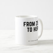 Ein inspirierendes Geschenk Kaffeetasse (VorderseiteRechts)