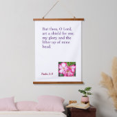 Ein inspirierendes Hangband Wandteppich Mit Holzrahmen (Schlafzimmer)