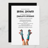 Ein Inspiriertes Brautparty in der Disco Einladung (Vorne/Hinten)