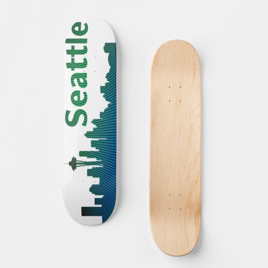 Ein inspiriertes Skateboard (Vorderseite)