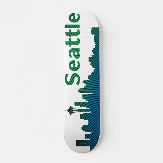 Ein inspiriertes Skateboard (Vorne)
